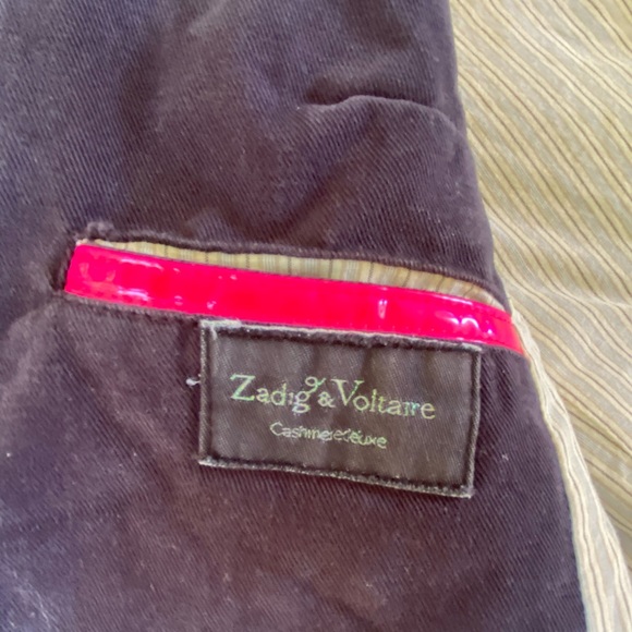 Zadig & Voltaire, Popincourt jacket, French size 36 (XS-S), like new. - Picture 7 of 13
